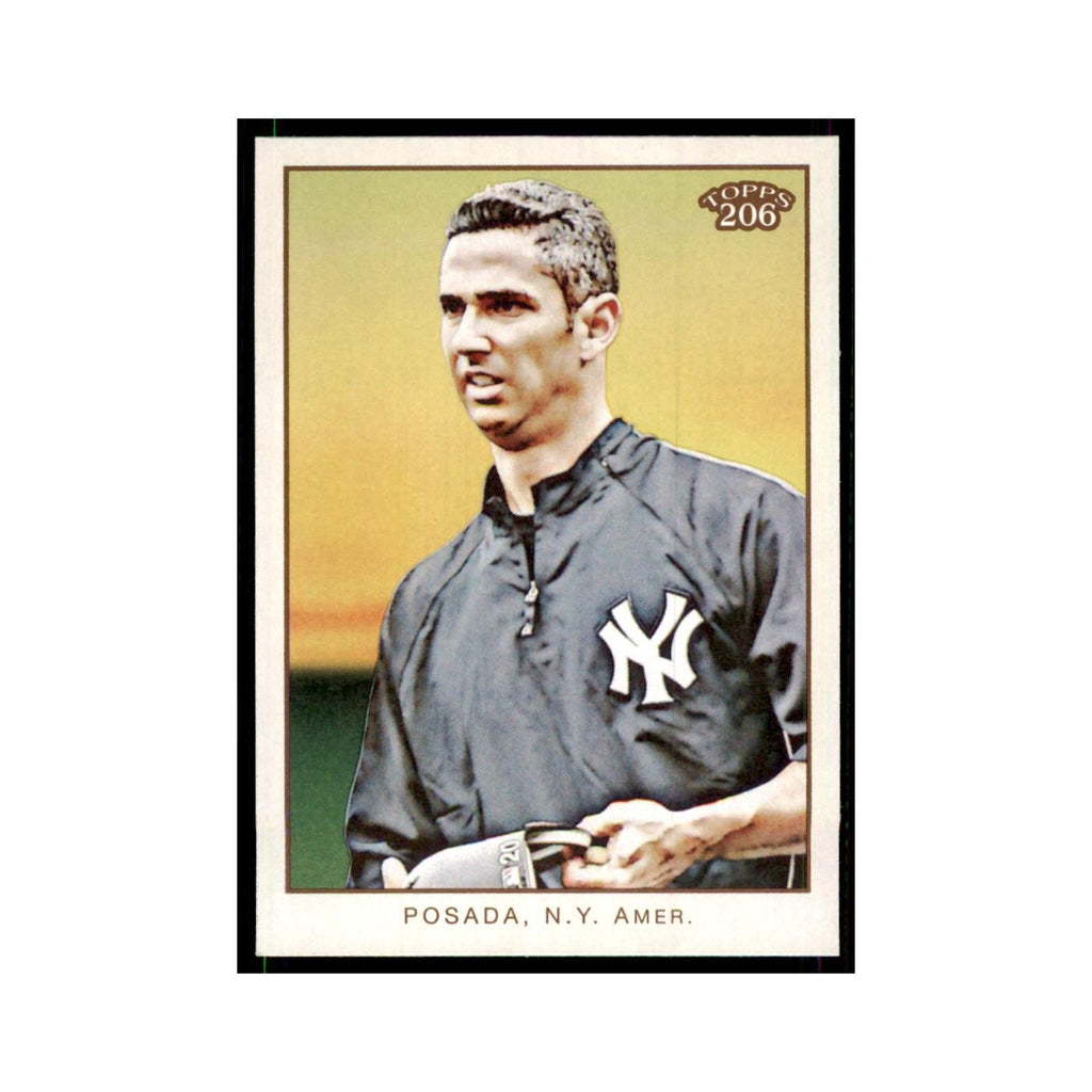 2009 Topps 206 Jorge Posada Baseball Cards #184