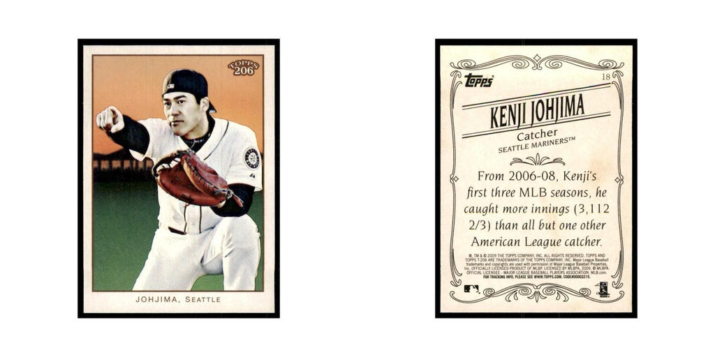 2009 Topps 206 Kenji Johjima Baseball Cards #18