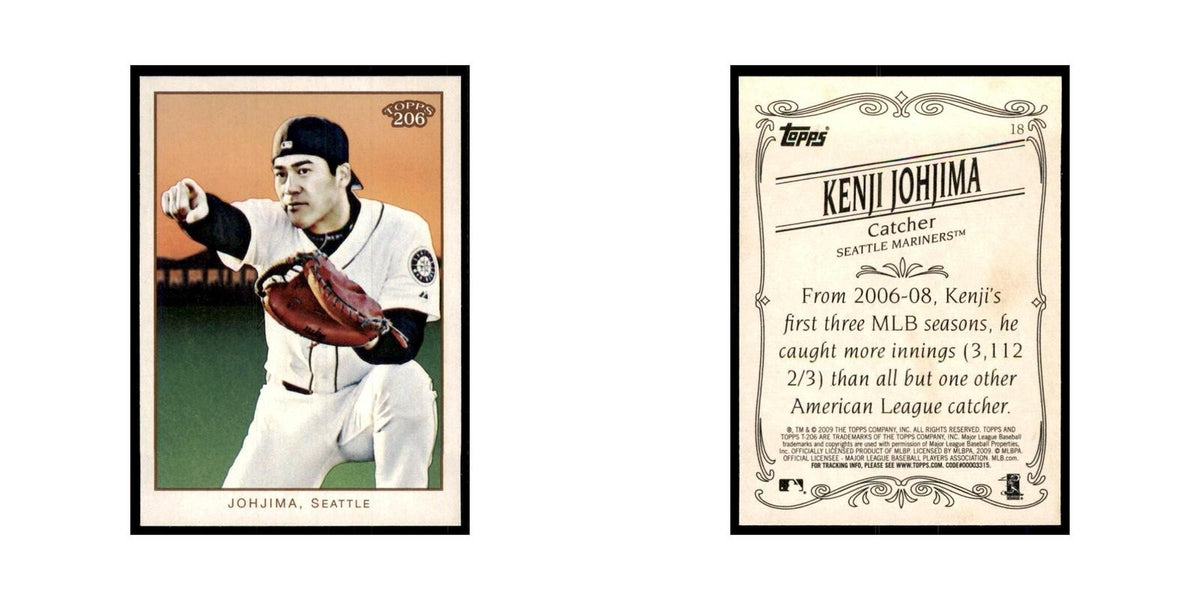 2009 Topps 206 Kenji Johjima Baseball Cards #18