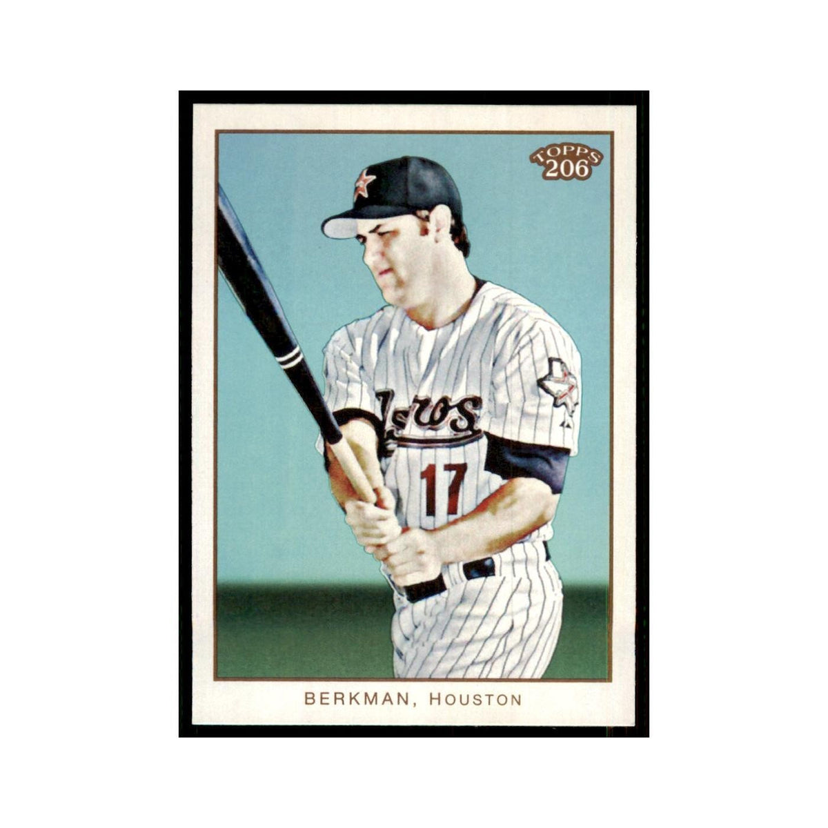 2009 Topps 206 Lance Berkman Baseball Cards #226