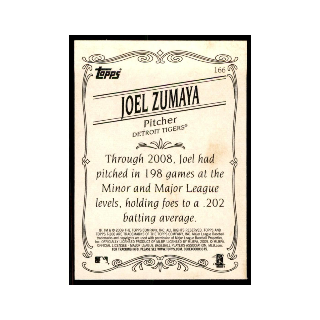 2009 Topps 206 Joel Zumaya Baseball Cards #166