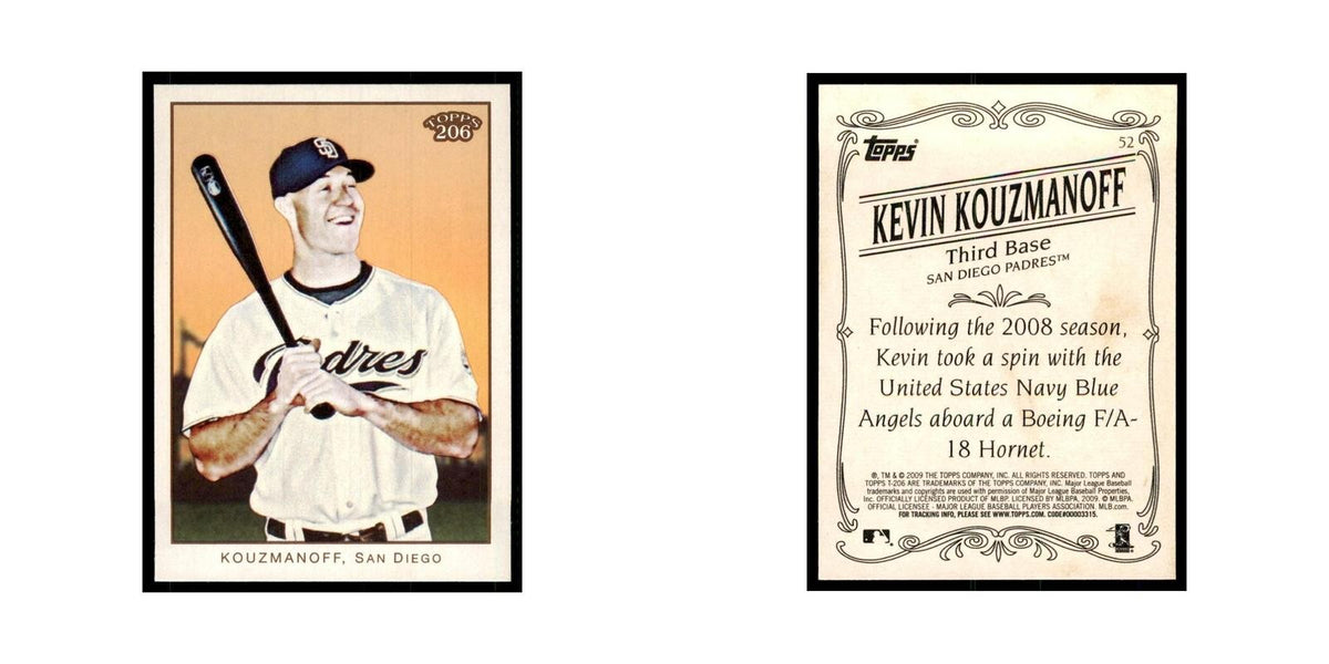 2009 Topps 206 Kevin Kouzmanoff Baseball Cards #52