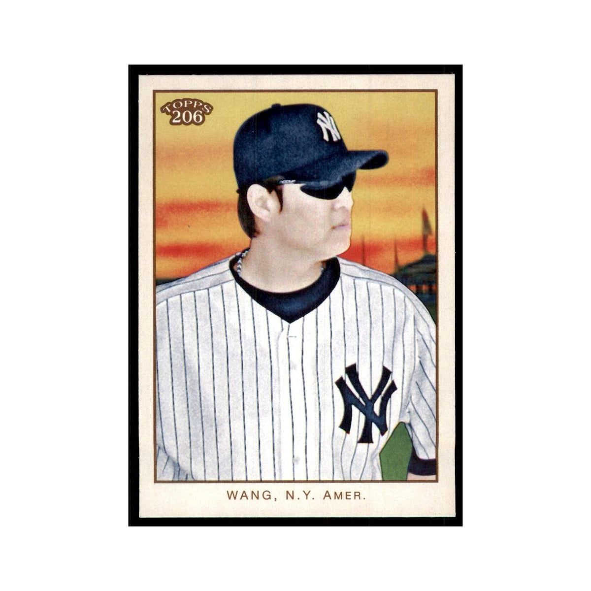 2009 Topps 206 Chien-Ming Wang Baseball Cards #26