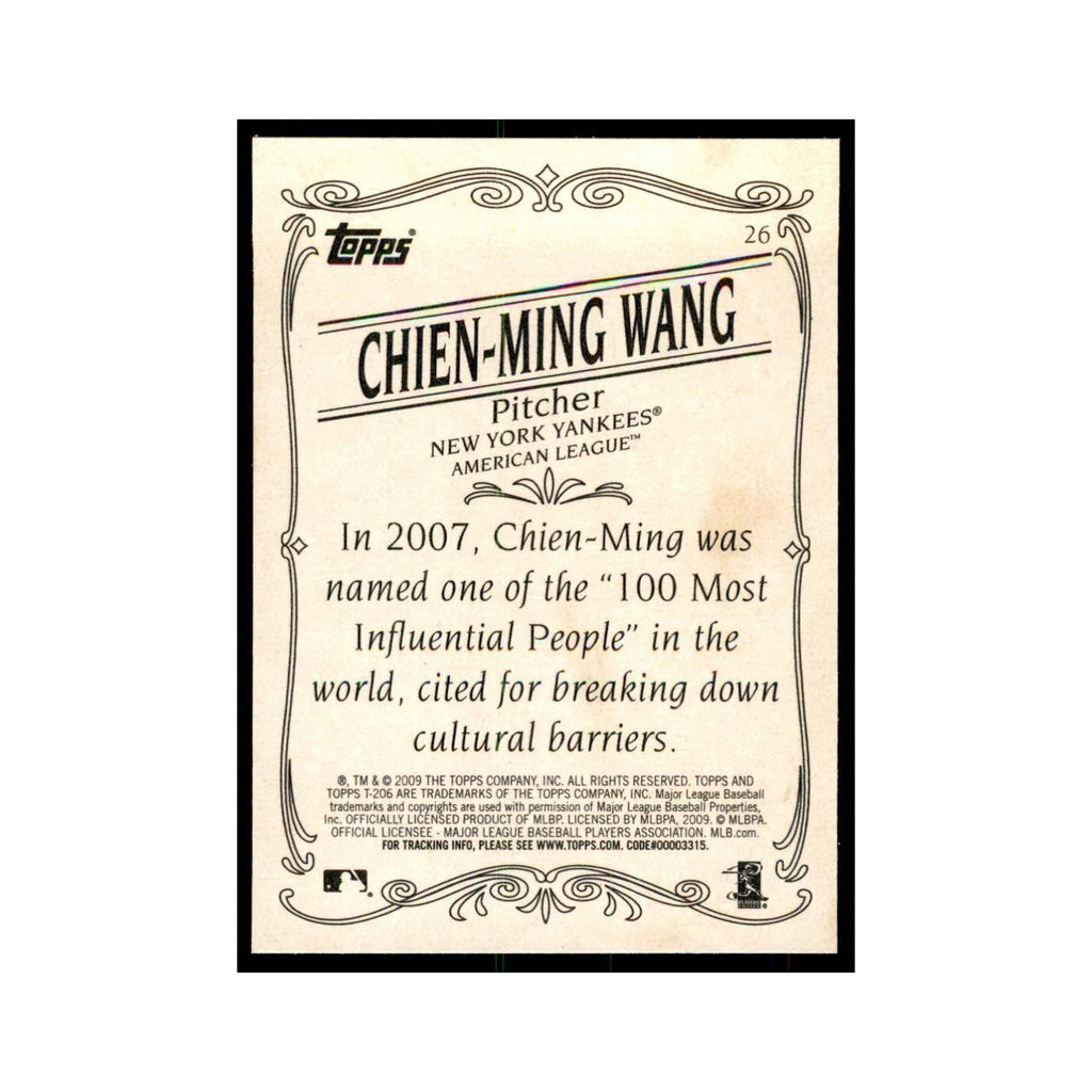 2009 Topps 206 Chien-Ming Wang Baseball Cards #26