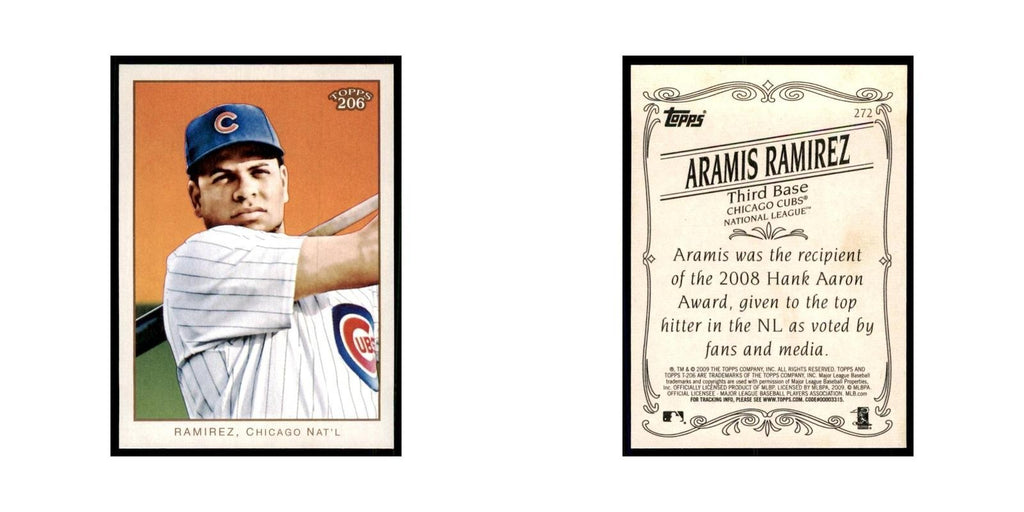 2009 Topps 206 Aramis Ramirez Baseball Cards #272