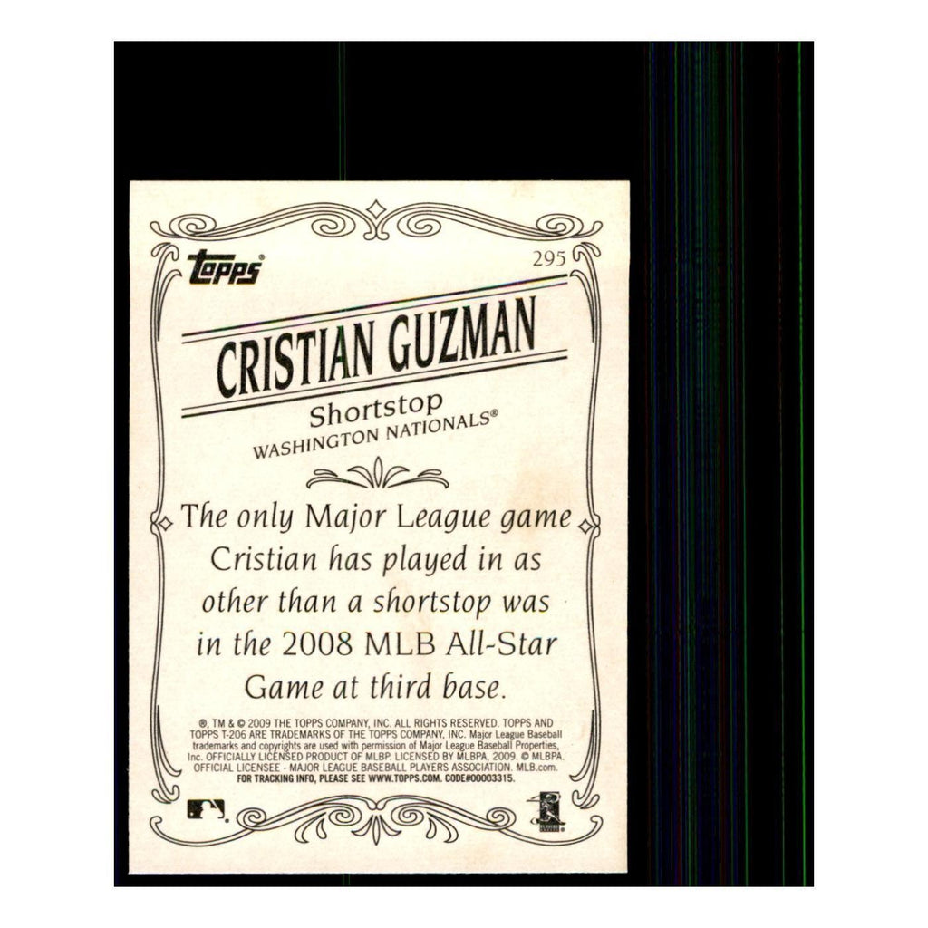 2009 Topps 206 Cristian Guzman Baseball Cards #295
