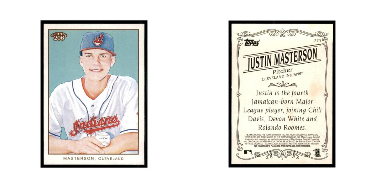 2009 Topps 206 Justin Masterson Baseball Cards #275