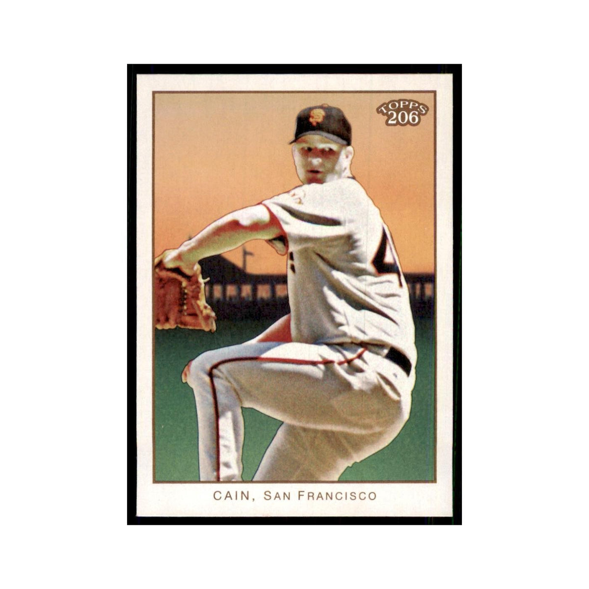 2009 Topps 206 Matt Cain Baseball Cards #270
