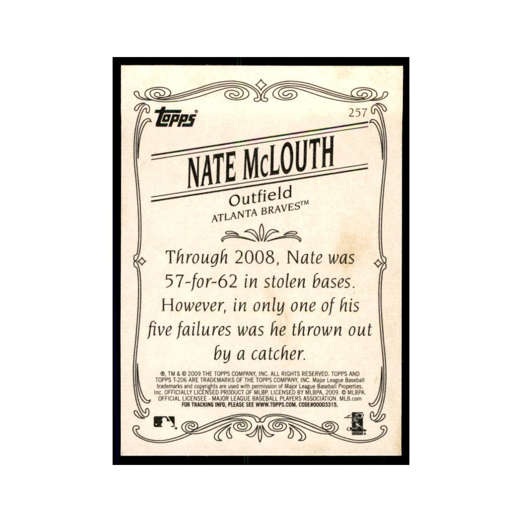 2009 Topps 206 Nate McLouth Baseball Cards #257