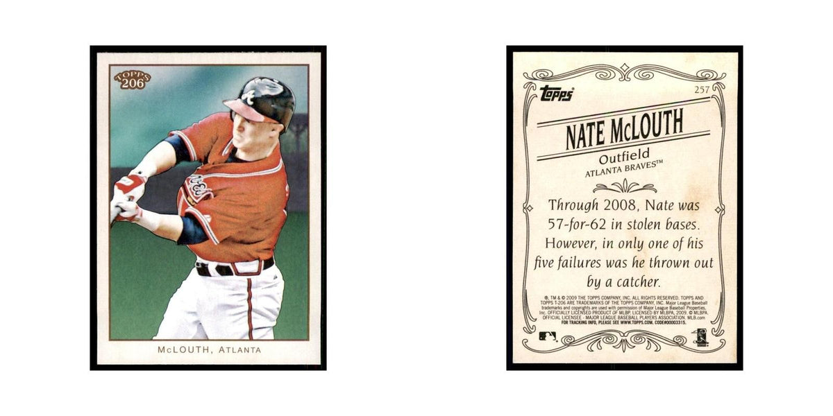 2009 Topps 206 Nate McLouth Baseball Cards #257