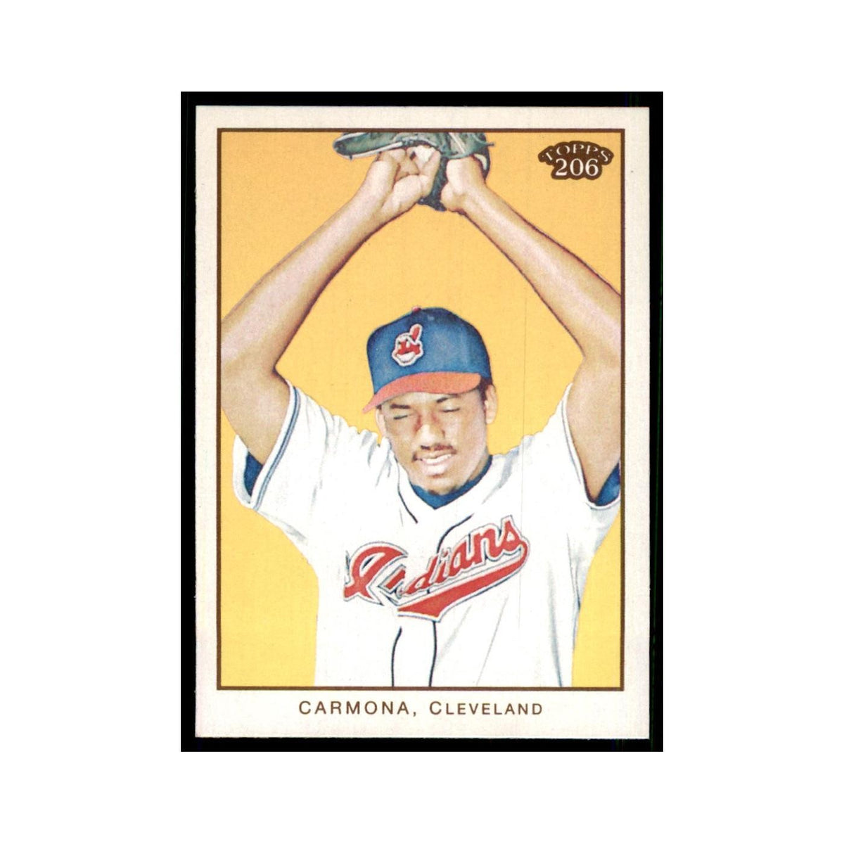2009 Topps 206 Fausto Carmona Baseball Cards #280