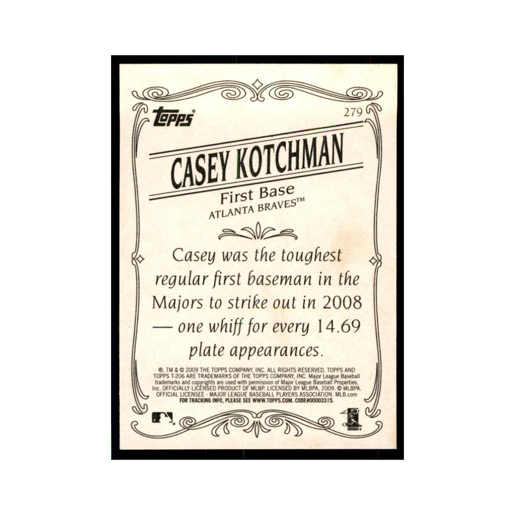 2009 Topps 206 Casey Kotchman Baseball Cards #279