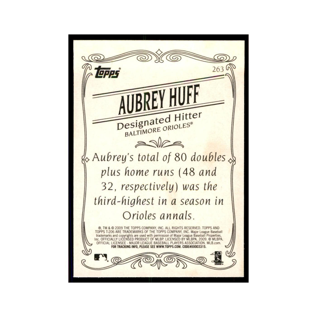 2009 Topps 206 Aubrey Huff Baseball Cards #263