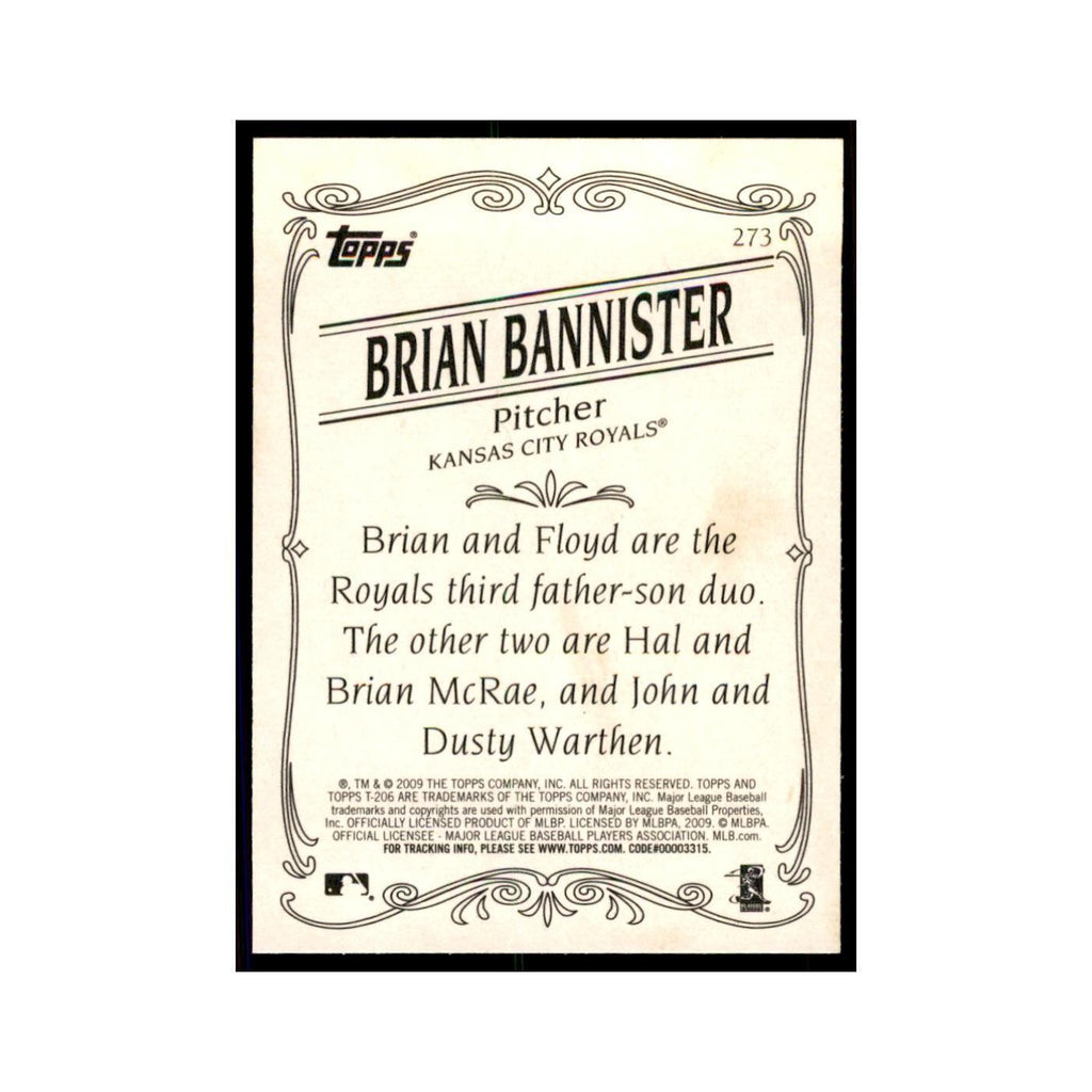 2009 Topps 206 Brian Bannister Baseball Cards #273