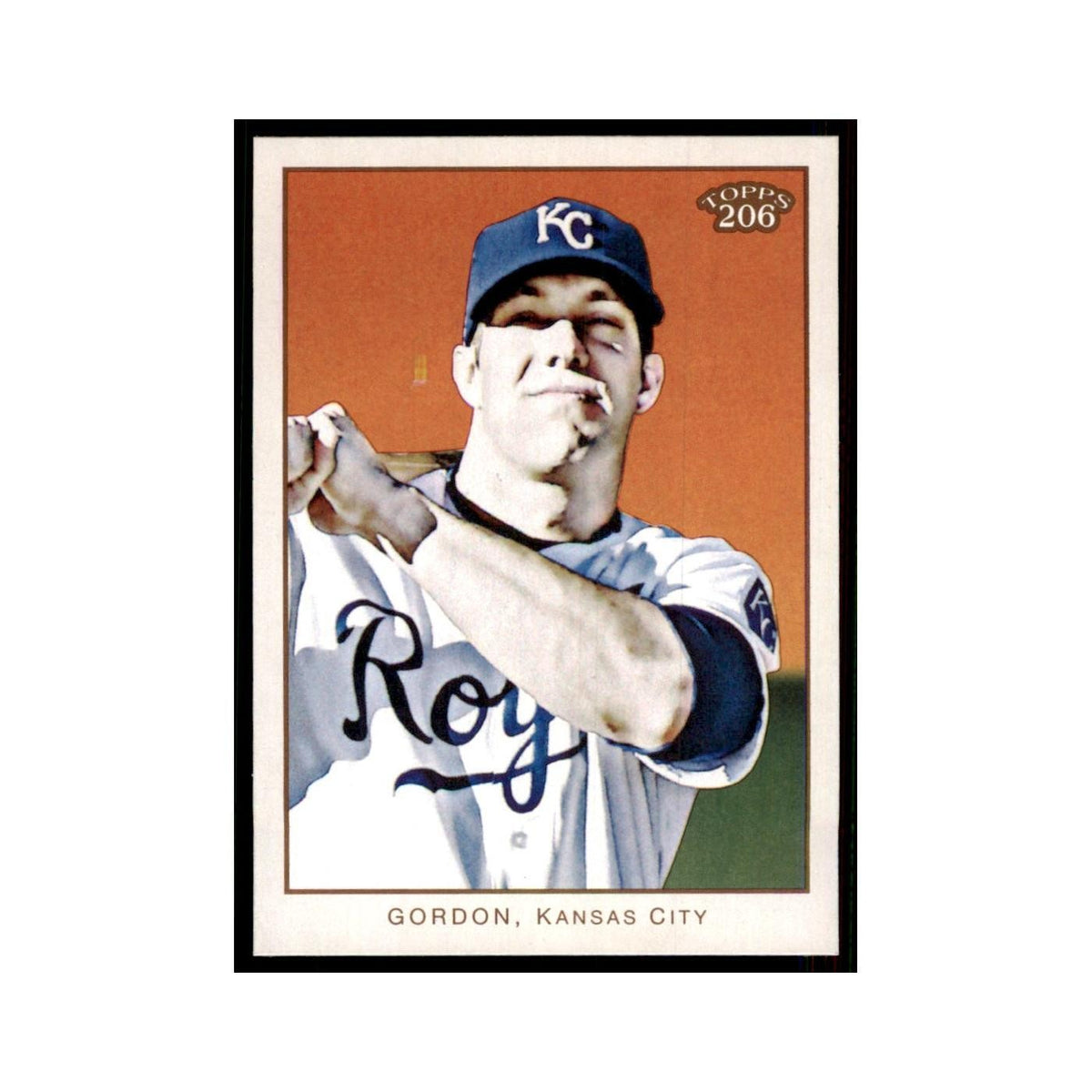 2009 Topps 206 Alex Gordon Baseball Cards #256