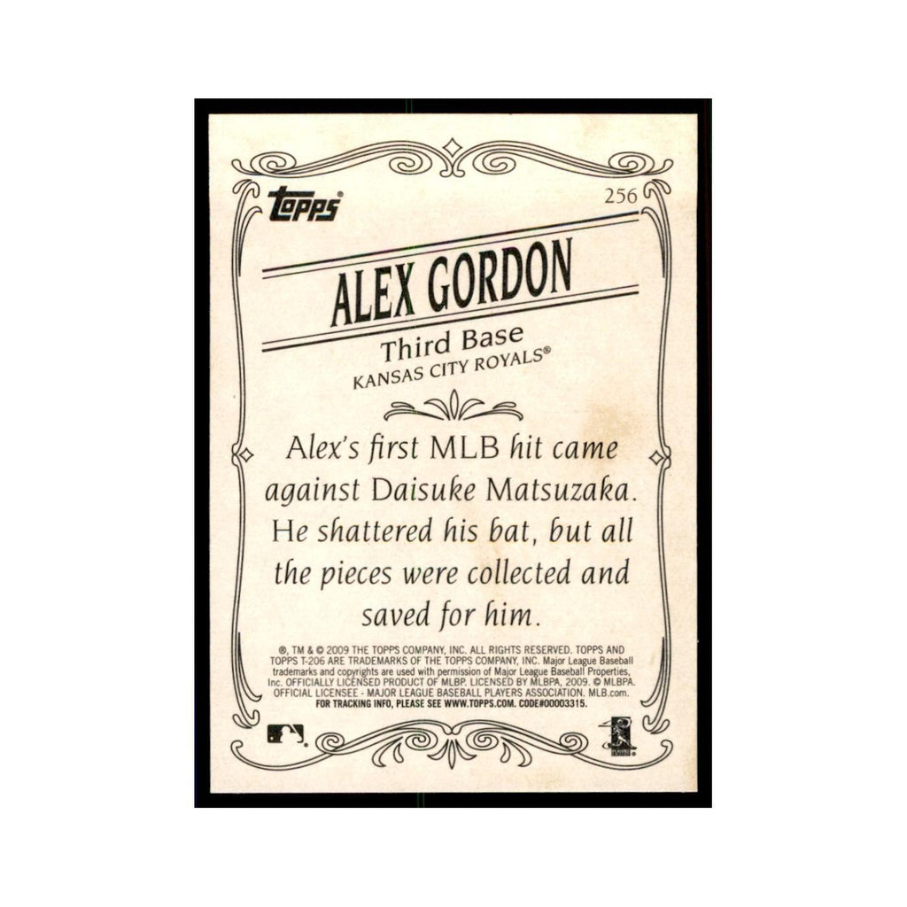 2009 Topps 206 Alex Gordon Baseball Cards #256