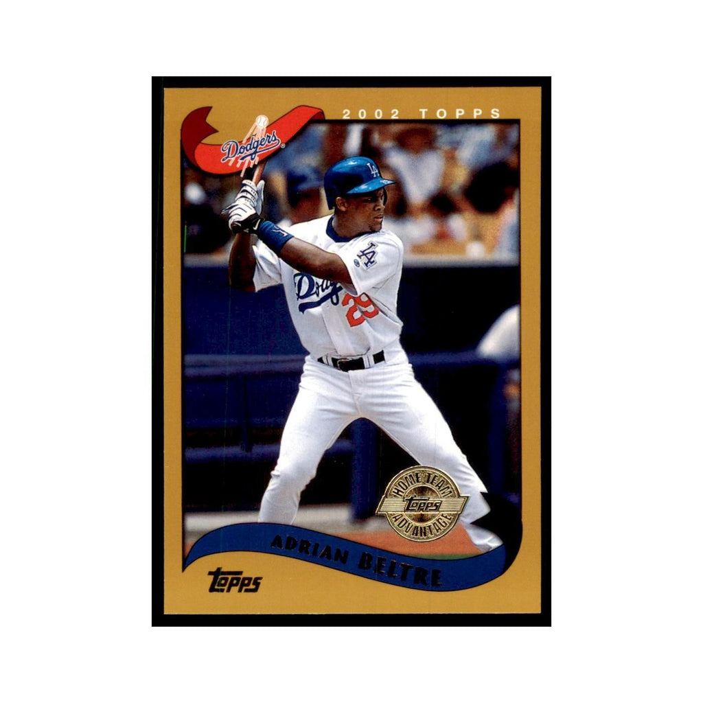 2002 Topps Home Team Advantage Adrian Beltre Baseball Cards #218
