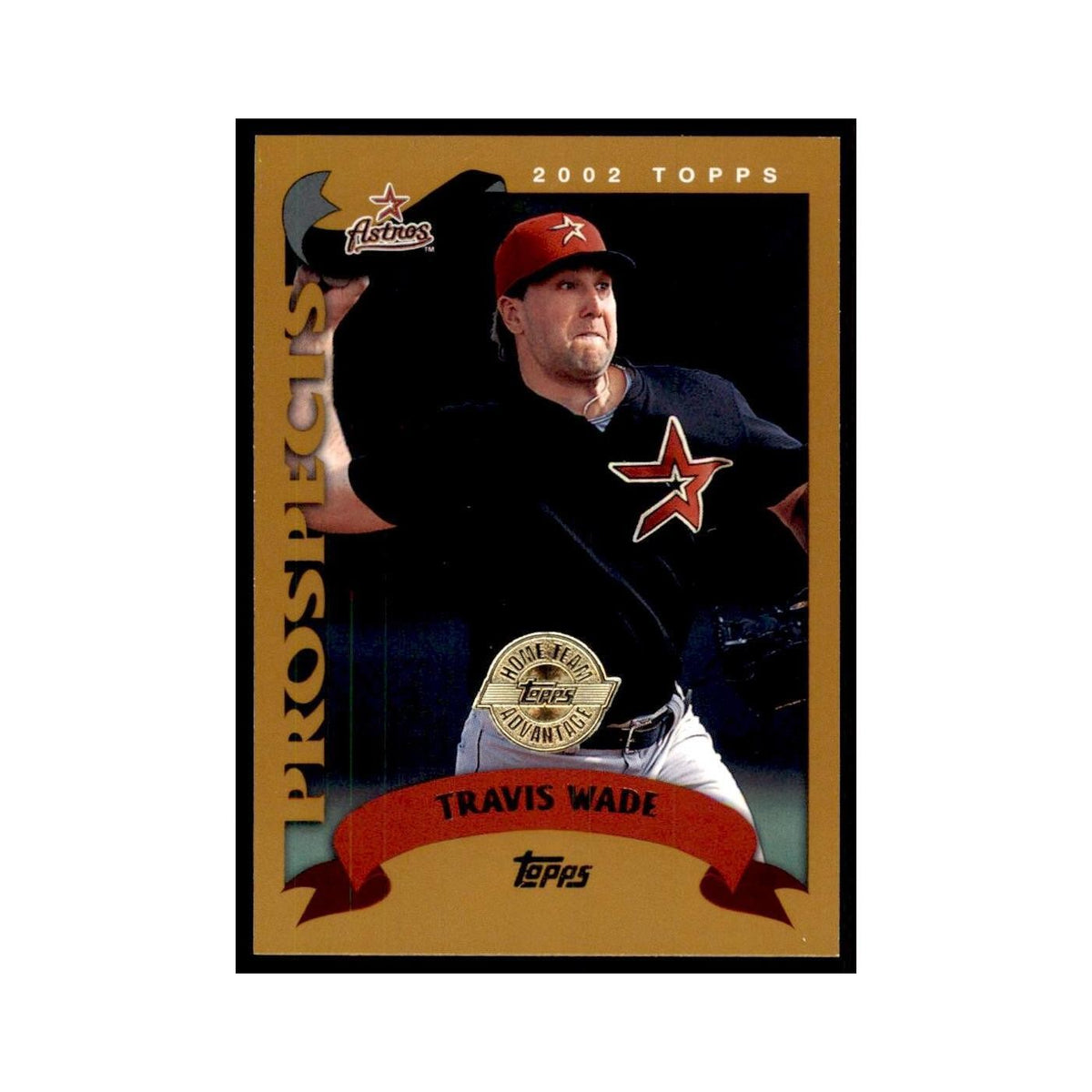 2002 Topps Home Team Advantage Travis Wade Baseball Cards #320