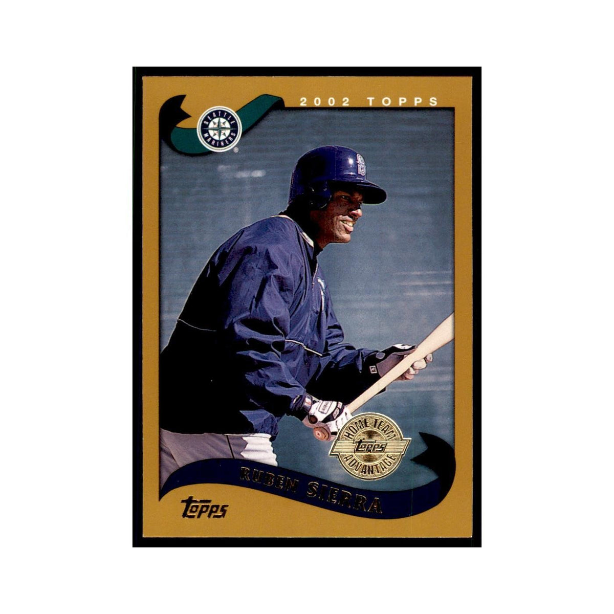 2002 Topps Home Team Advantage Ruben Sierra Baseball Cards #535