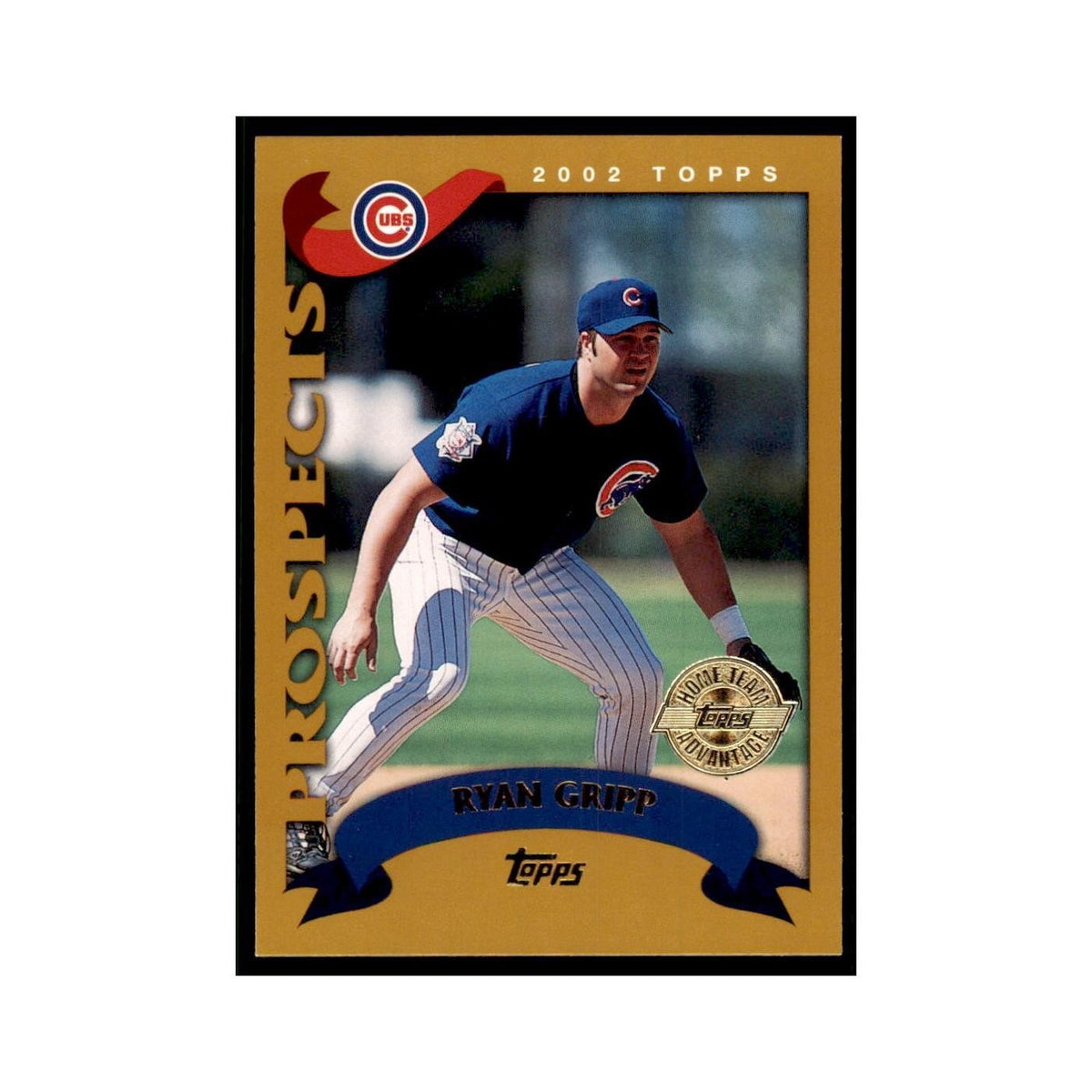 2002 Topps Home Team Advantage Ryan Gripp Baseball Cards #683