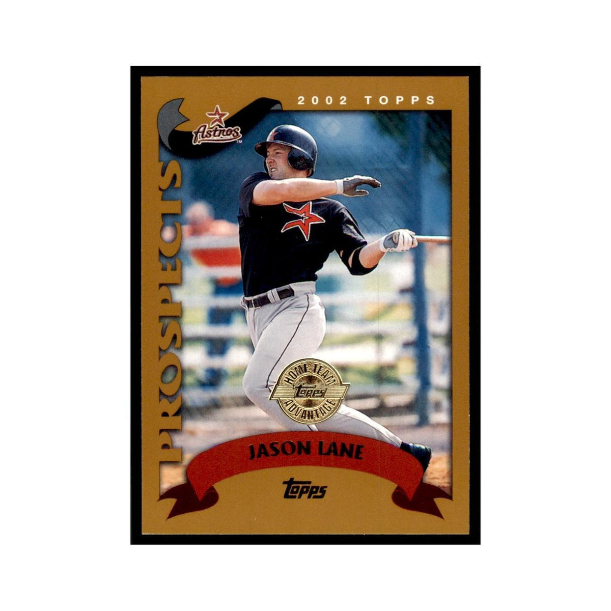 2002 Topps Home Team Advantage Jason Lane Baseball Cards #307