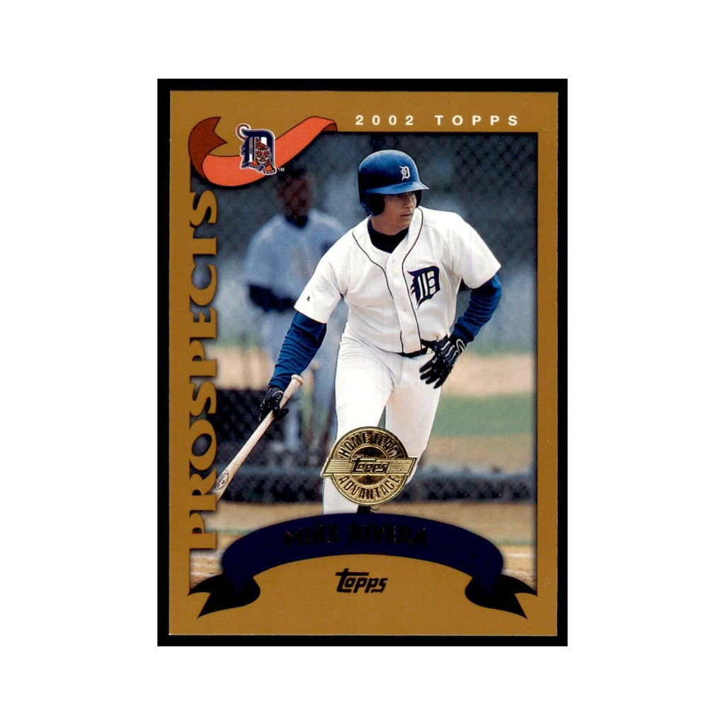 2002 Topps Home Team Advantage Mike Rivera Baseball Cards #325