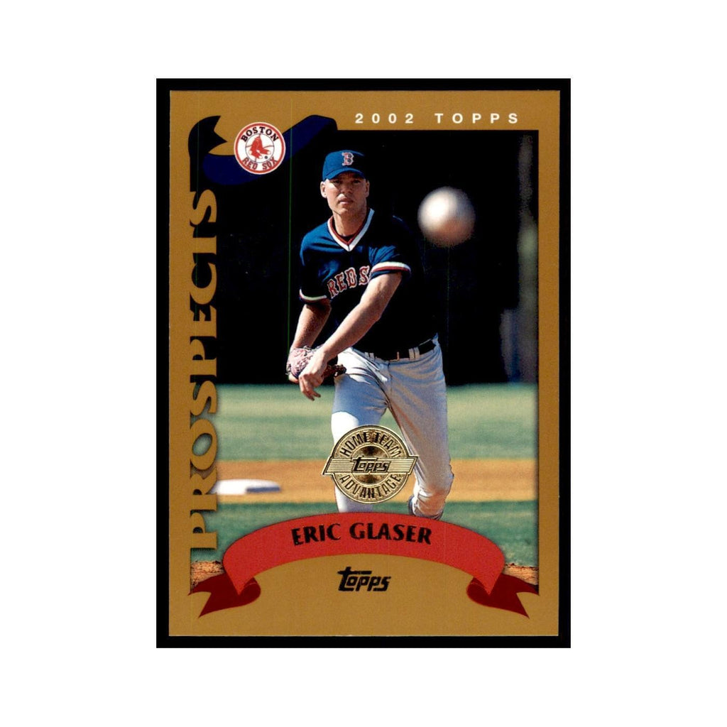 2002 Topps Home Team Advantage Eric Glaser Baseball Cards #322
