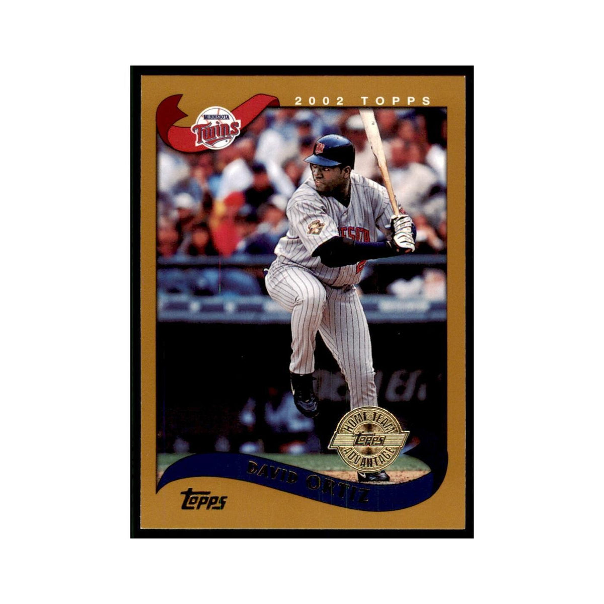 2002 Topps Home Team Advantage David Ortiz Baseball Cards #489