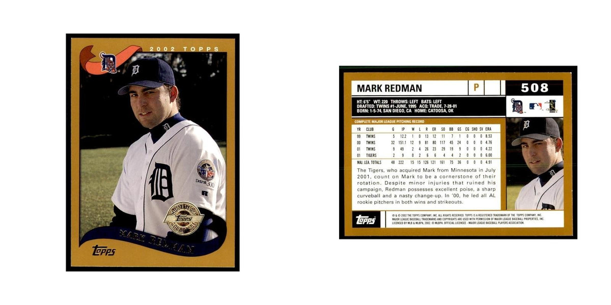 2002 Topps Home Team Advantage Mark Redman Baseball Cards #508