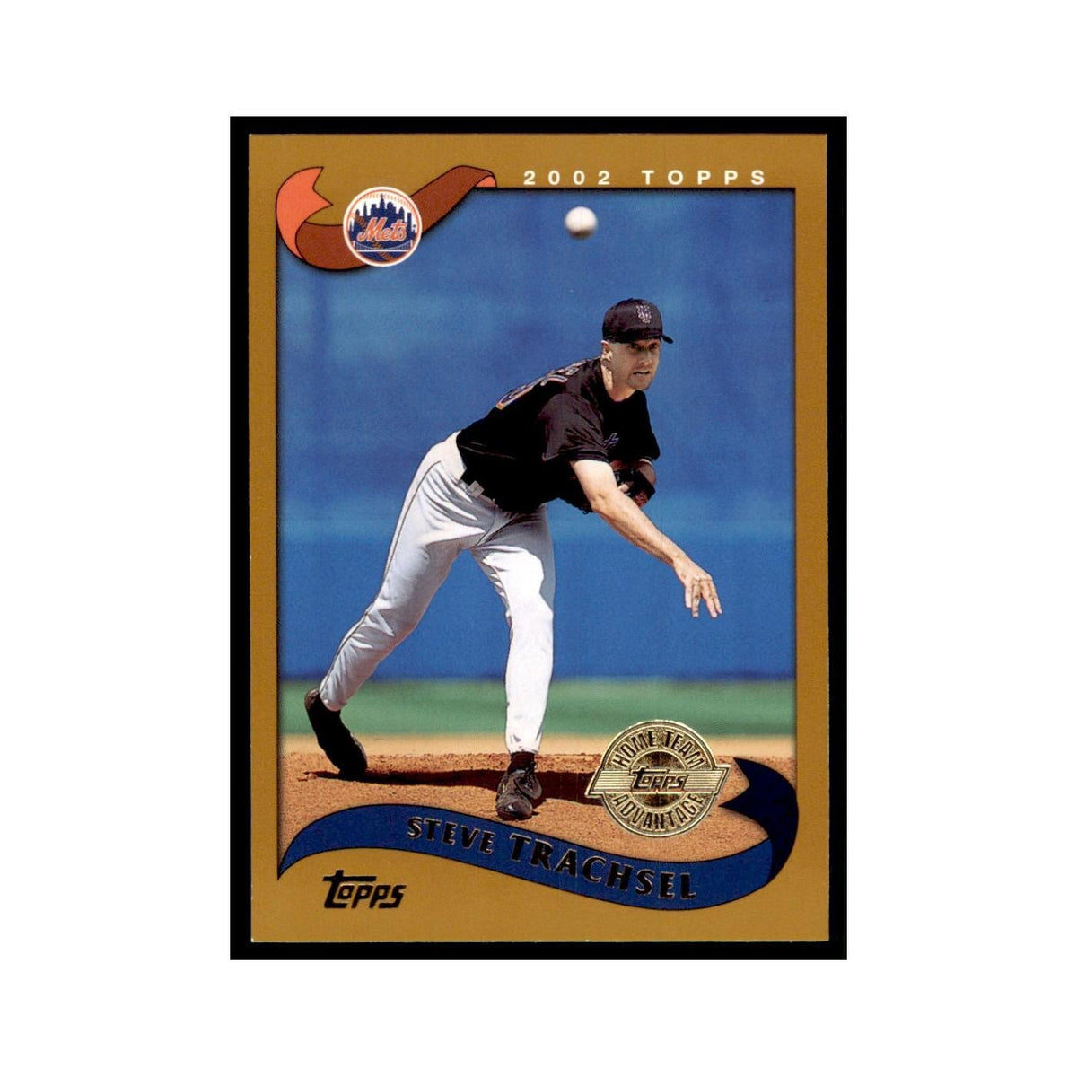 2002 Topps Home Team Advantage Steve Trachsel Baseball Cards #476