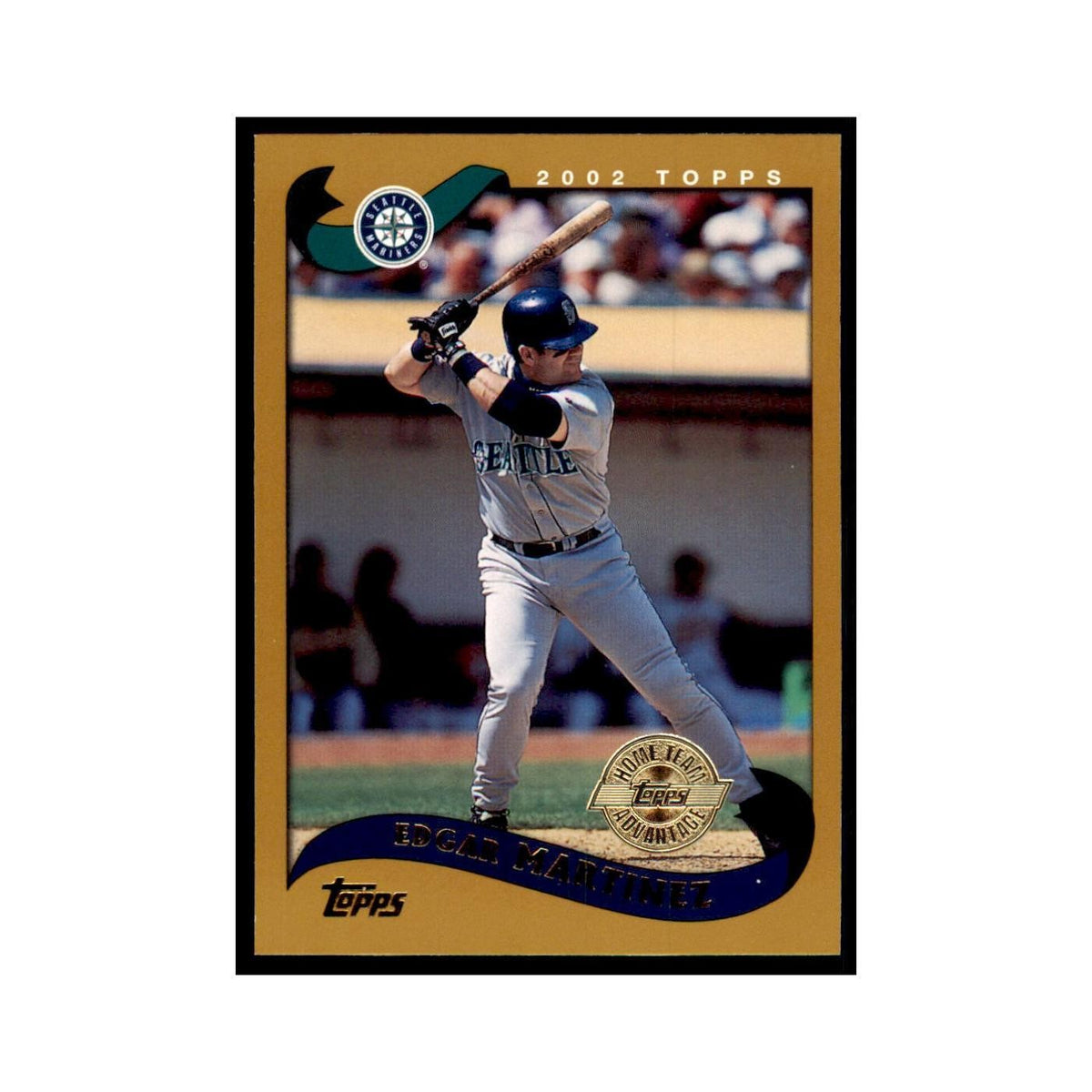 2002 Topps Home Team Advantage Edgar Martinez Baseball Cards #475