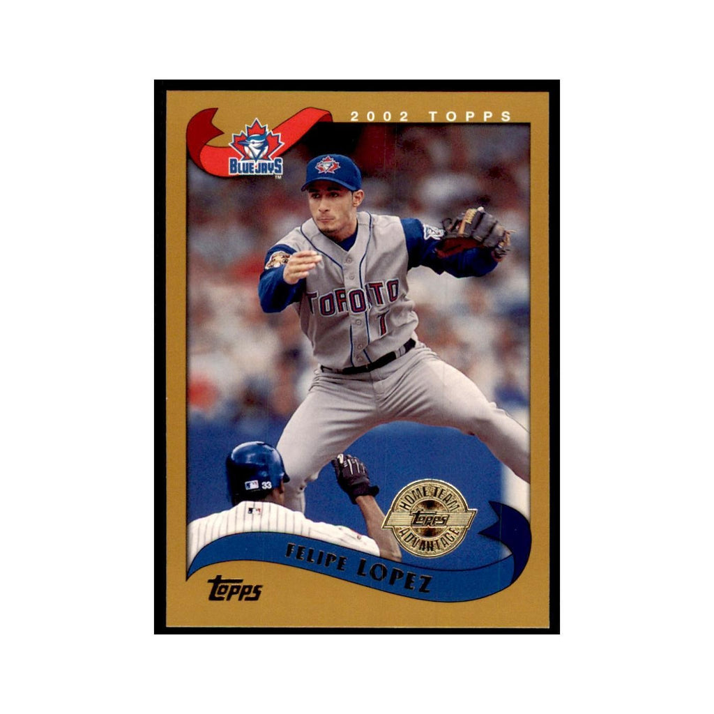 2002 Topps Home Team Advantage Felipe Lopez Baseball Cards #421