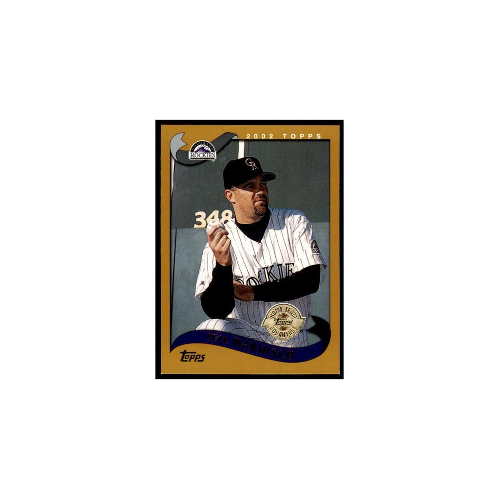 2002 Topps Home Team Advantage Pete Harnisch Baseball Cards #498