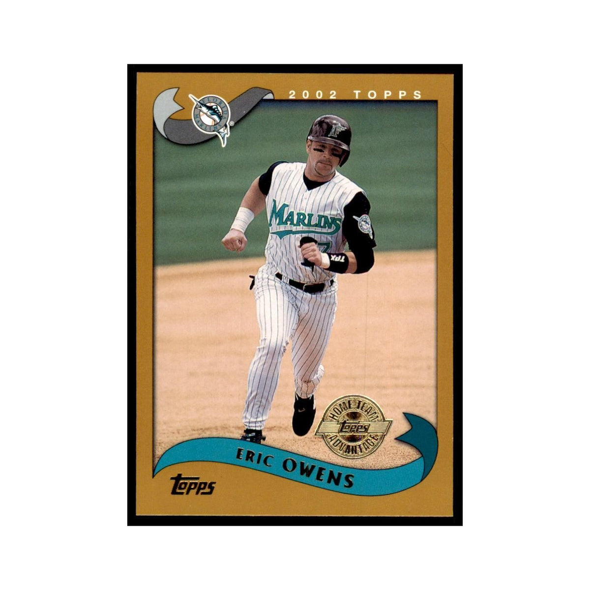 2002 Topps Home Team Advantage Eric Owens Baseball Cards #456