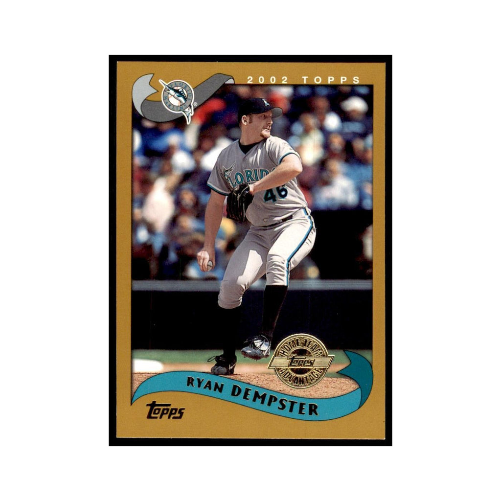 2002 Topps Home Team Advantage Ryan Dempster Baseball Cards #399