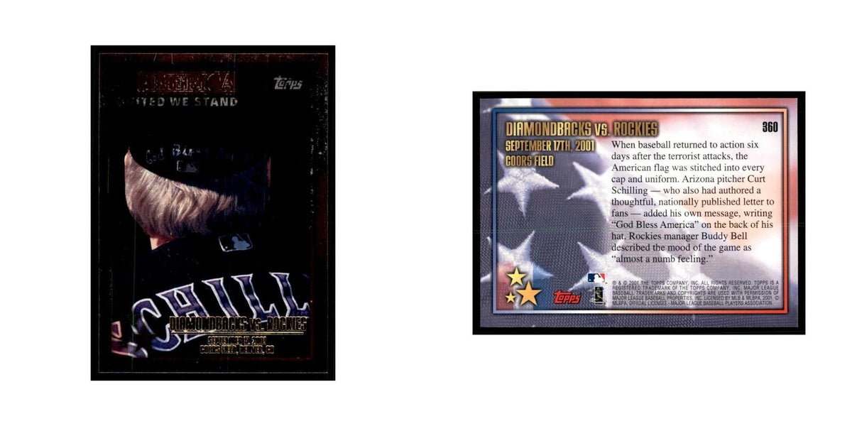 2002 Topps Home Team Advantage Diamonbacks vs Rockies Baseball Cards #360