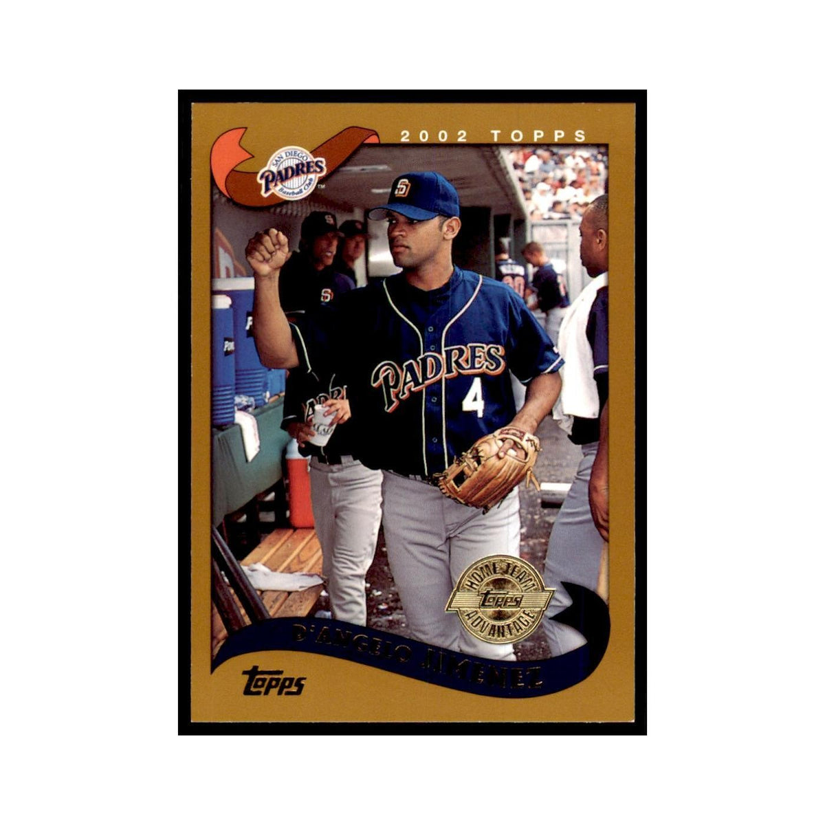 2002 Topps Home Team Advantage D'Angelo Jimenez Baseball Cards #428