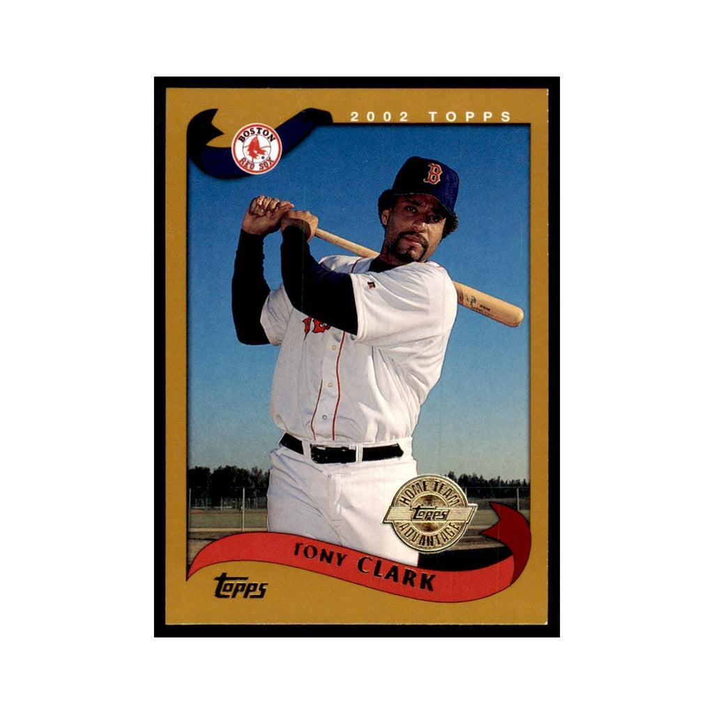 2002 Topps Home Team Advantage Tony Clark Baseball Cards #465