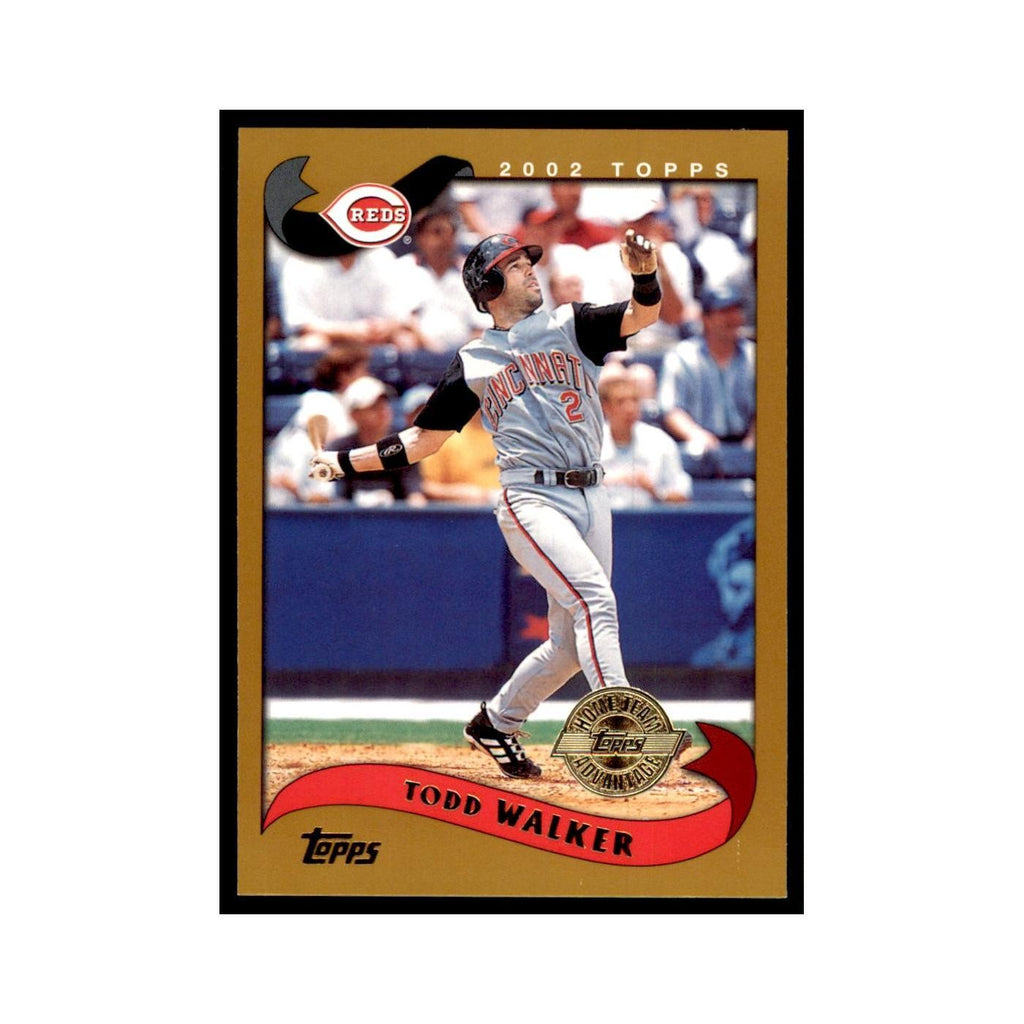 2002 Topps Home Team Advantage Todd Walker Baseball Cards #451