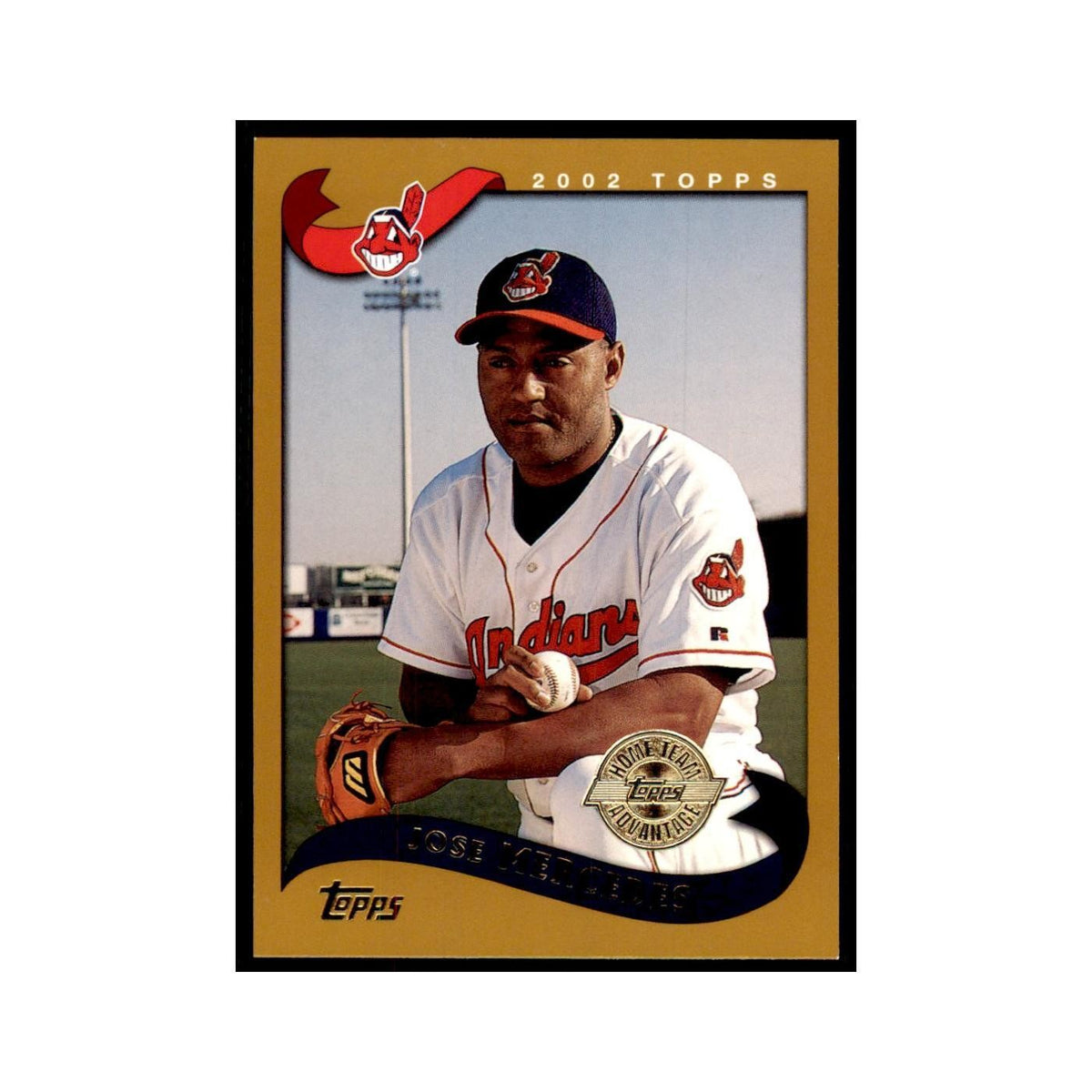 2002 Topps Home Team Advantage Jose Mercedes Baseball Cards #406