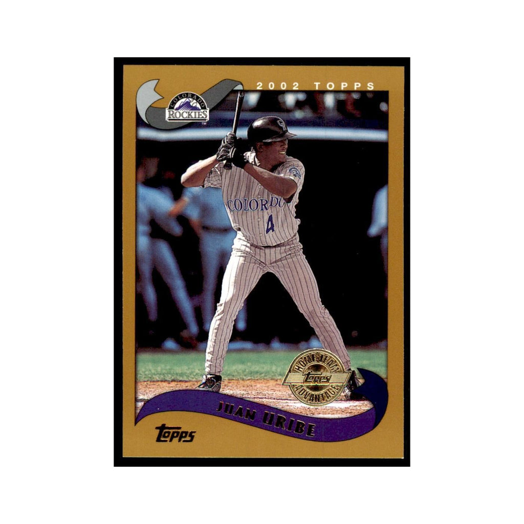 2002 Topps Home Team Advantage Juan Uribe Baseball Cards #479