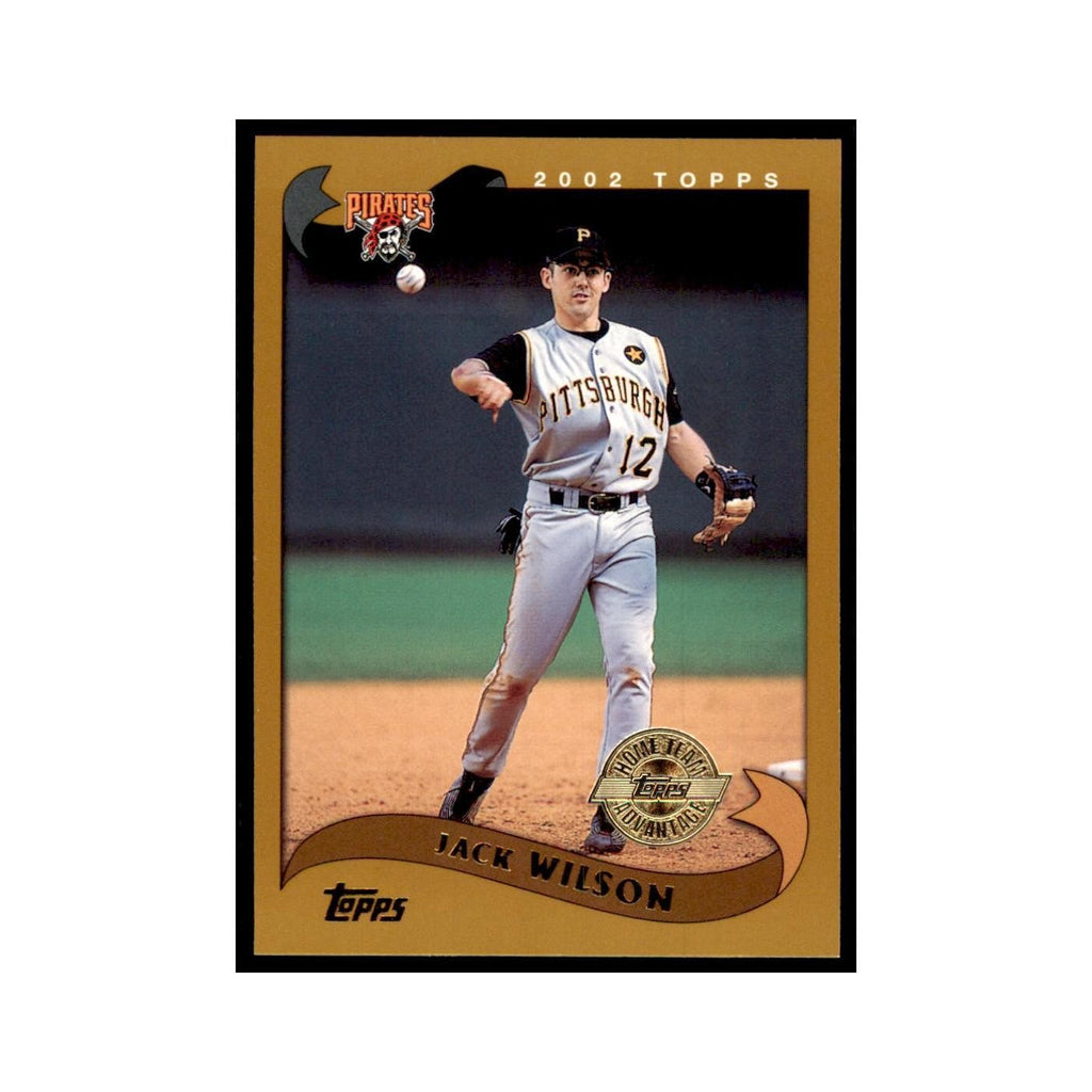 2002 Topps Home Team Advantage Jack Wilson Baseball Cards #509