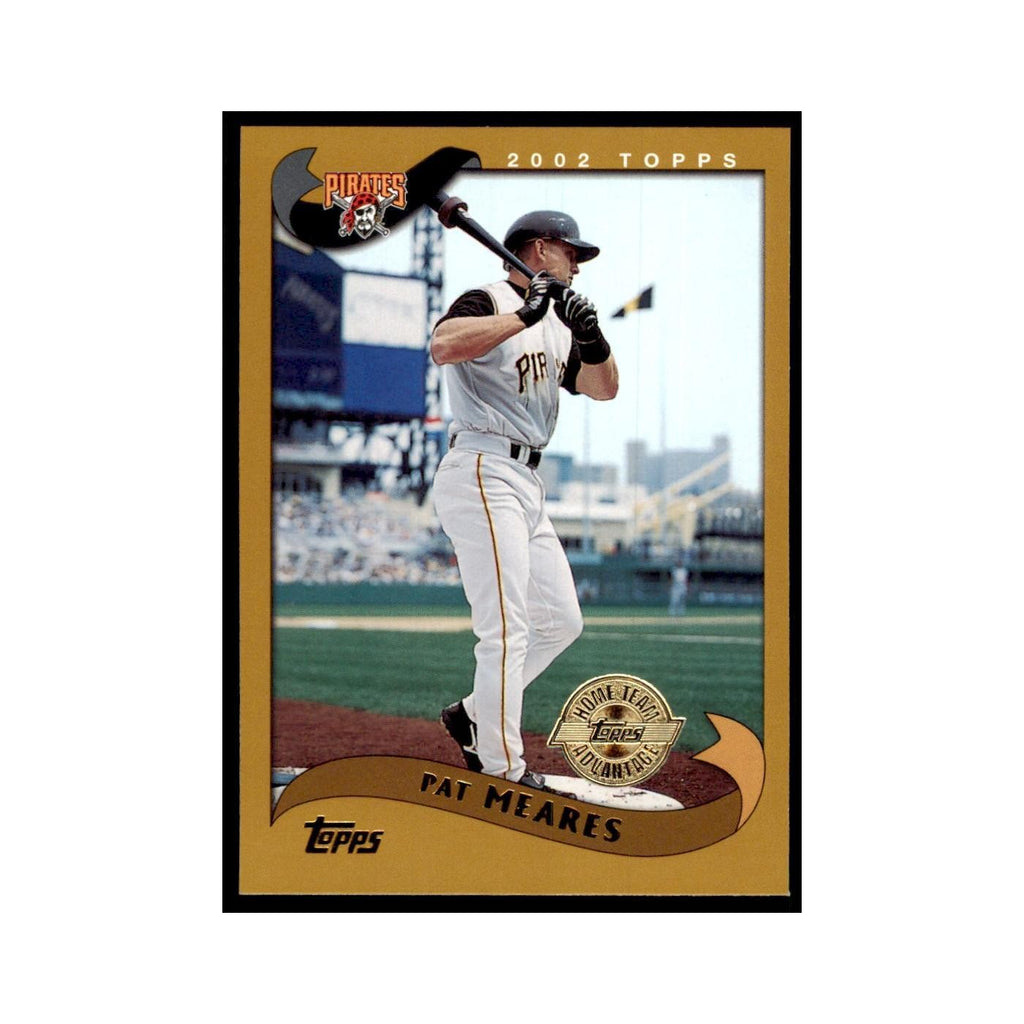 2002 Topps Home Team Advantage Pat Meares Baseball Cards #366
