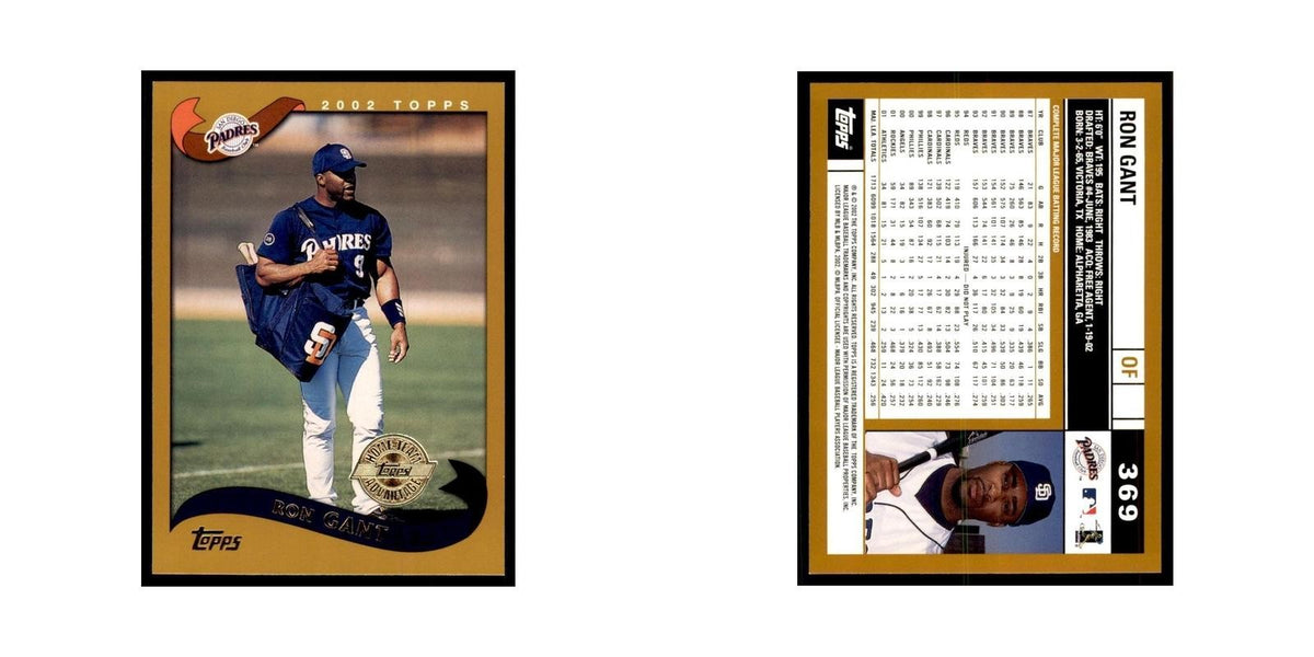 2002 Topps Home Team Advantage Ron Gant Baseball Cards #369