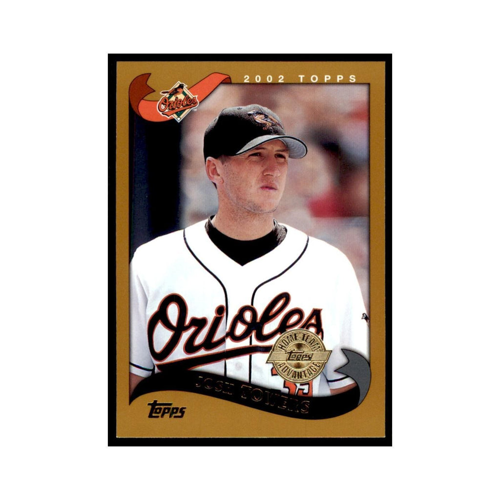 2002 Topps Home Team Advantage Josh Towers Baseball Cards #414