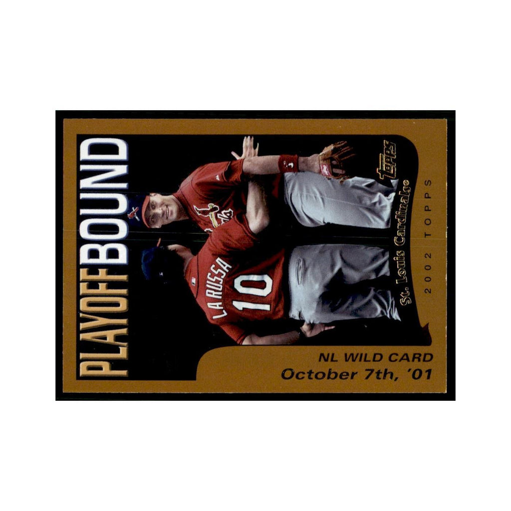2002 Topps Home Team Advantage Cardinals Baseball Cards #355