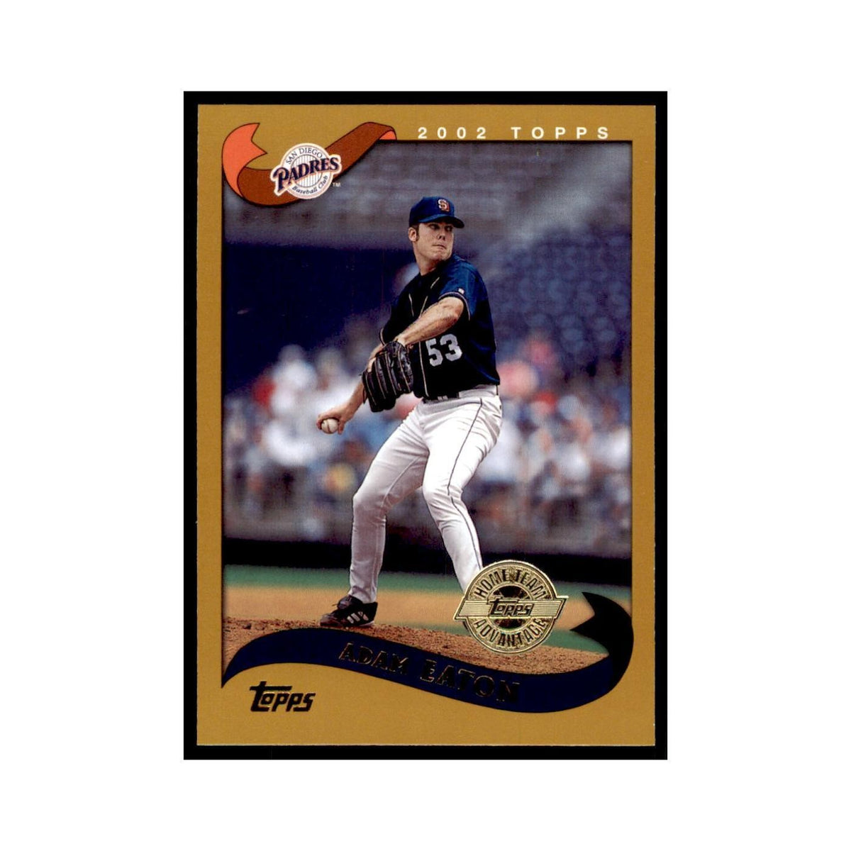 2002 Topps Home Team Advantage Adam Eaton Baseball Cards #461
