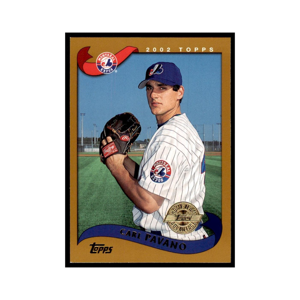 2002 Topps Home Team Advantage Carl Pavano Baseball Cards #407