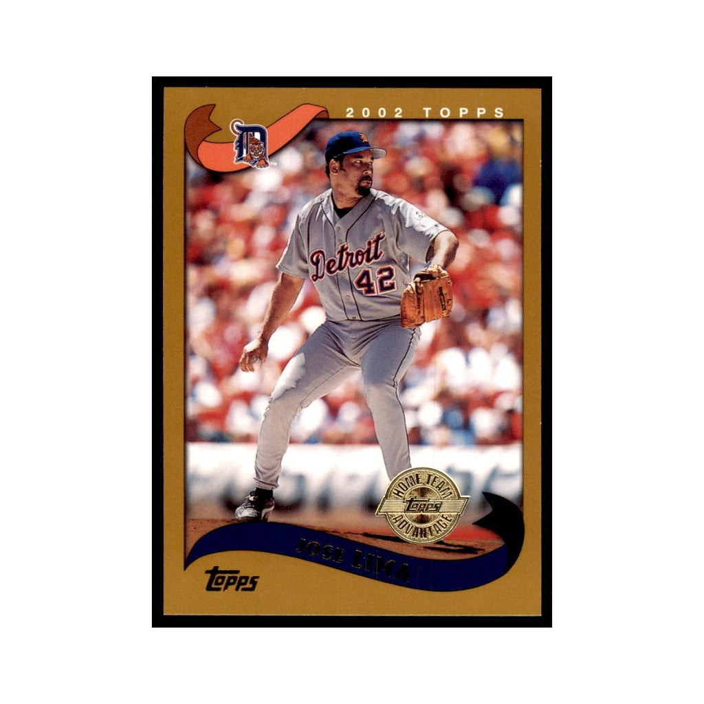 2002 Topps Home Team Advantage Jose Lima Baseball Cards #452