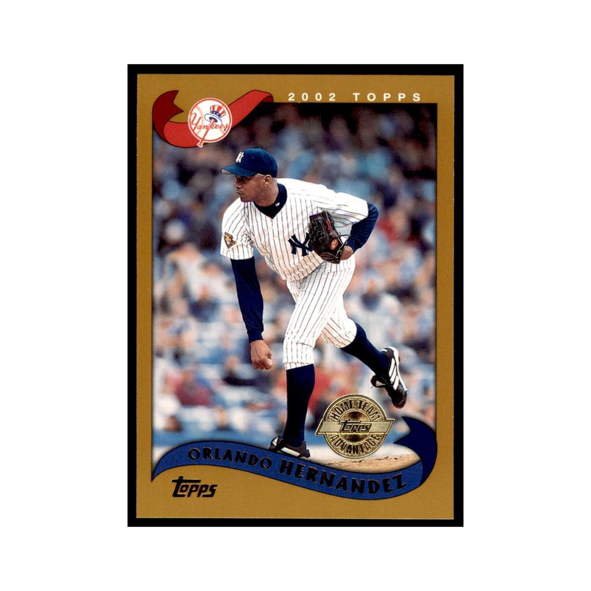 2002 Topps Home Team Advantage Orlando Hernandez Baseball Cards #445